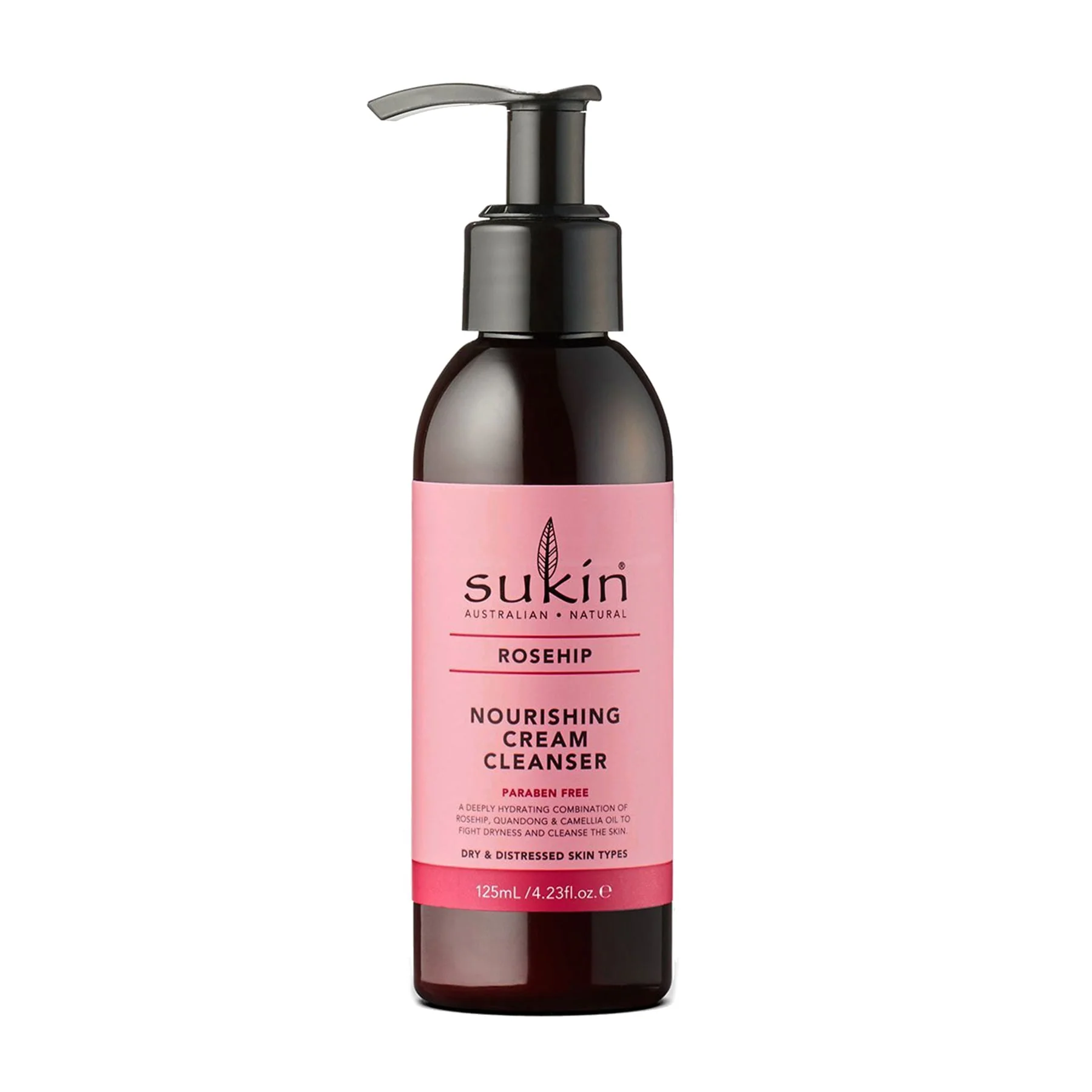 Sukin Nourishing Cream Cleanser Rosehip 125ml