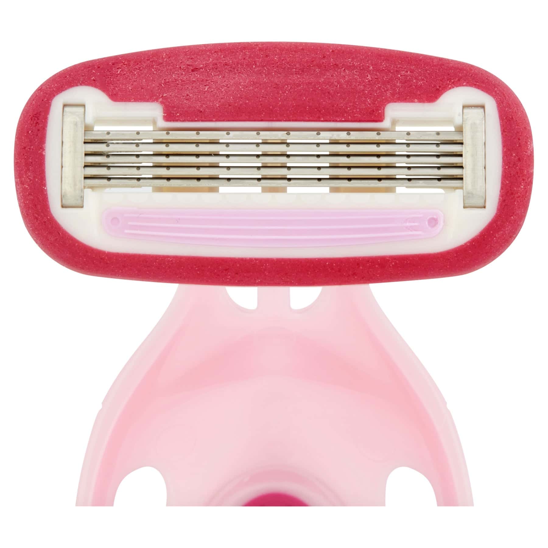Superdrug 5 Blade Women's Disposable Compact Razor Aloe Vera & Shea Butter 3pcs - Image 2