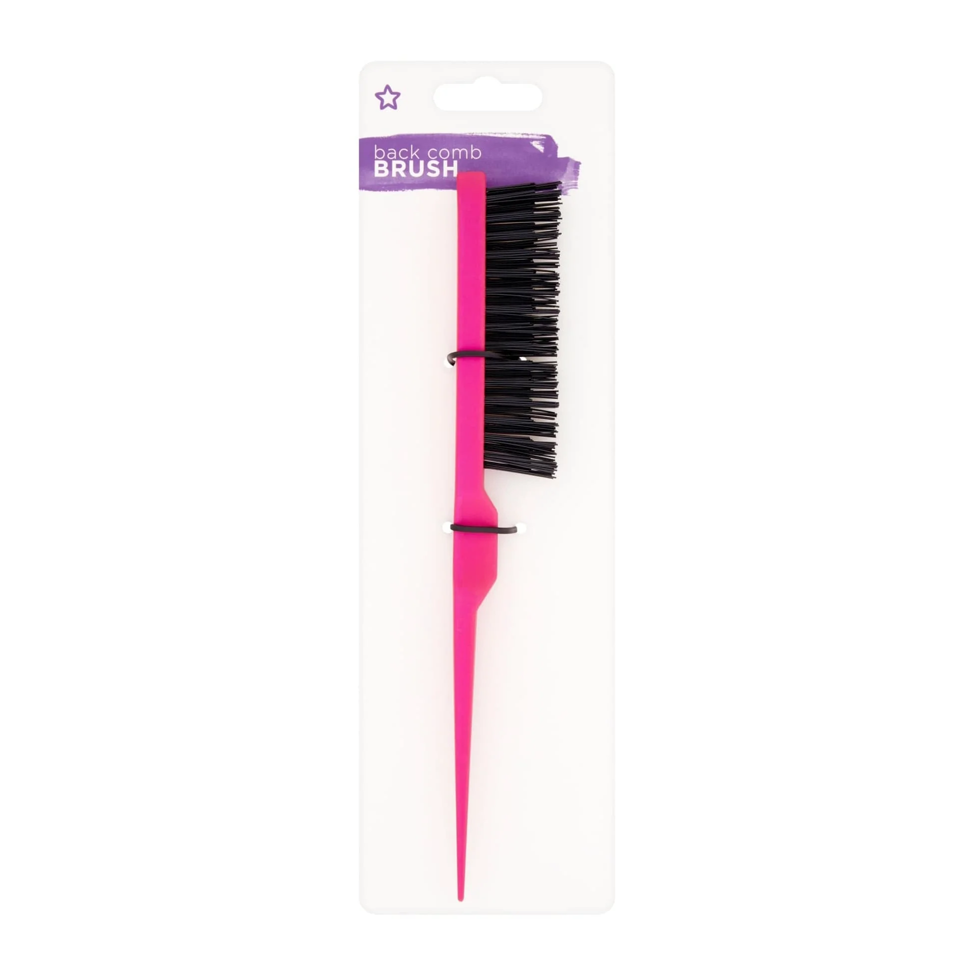 Superdrug Back Comb Hair Brush 1pc