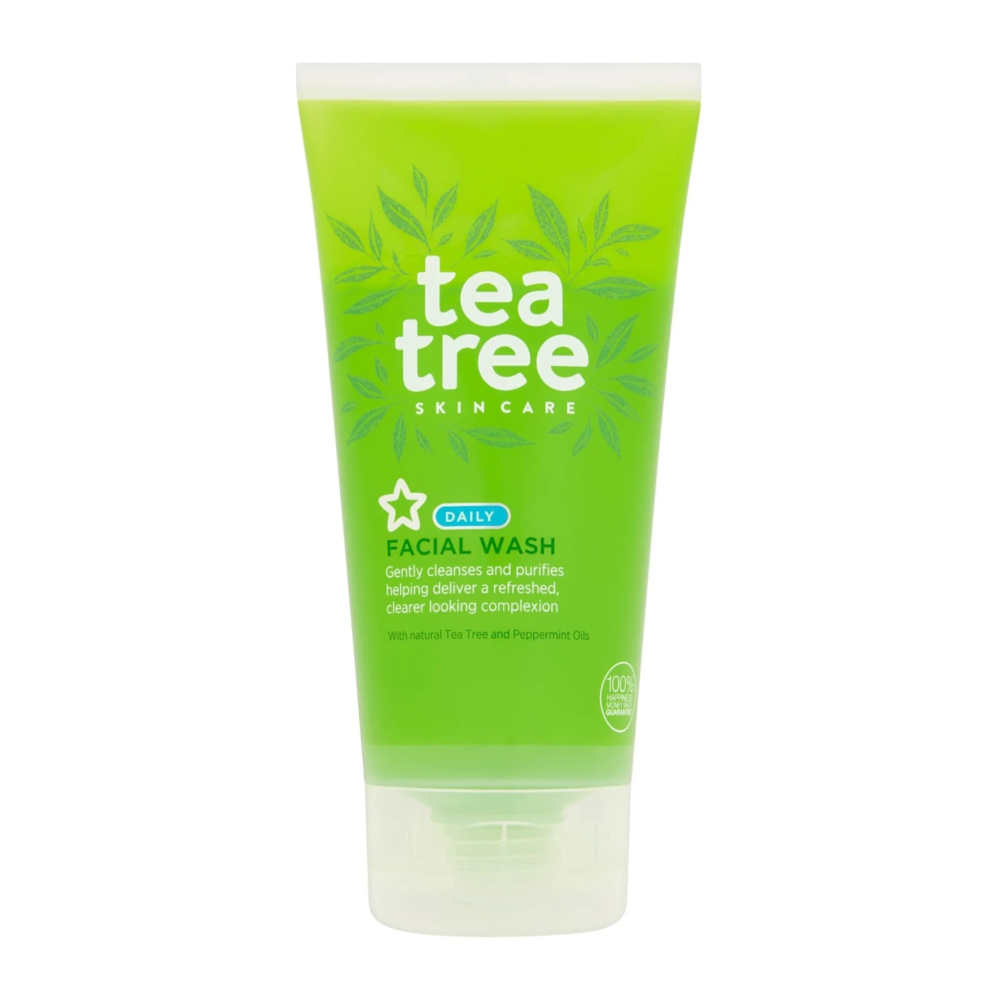 Superdrug Daily Cleansing Face Wash Tea Tree & Peppermint