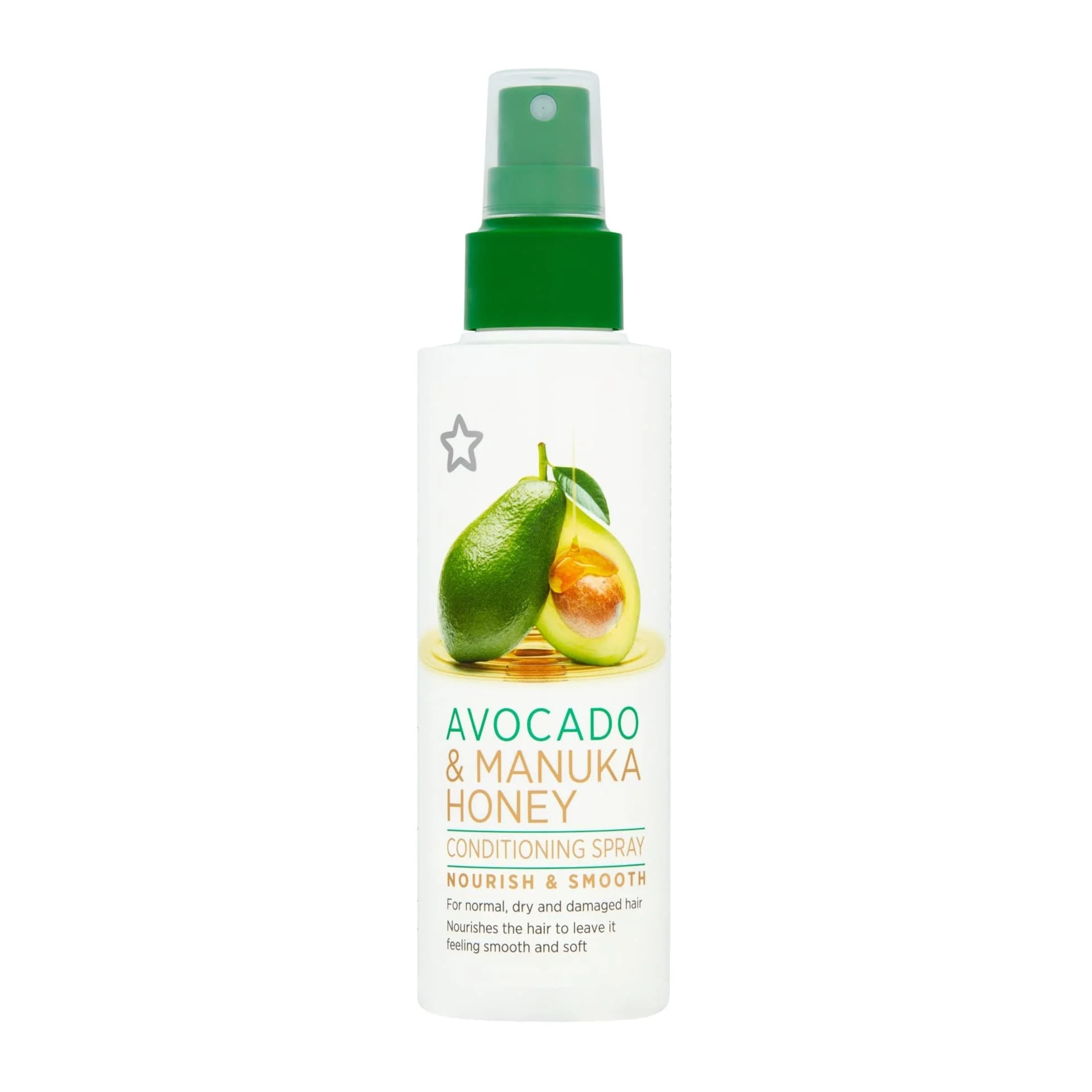 Superdrug Nourish & Smooth Conditioner Spray Avocado & Manuka Honey 150ml