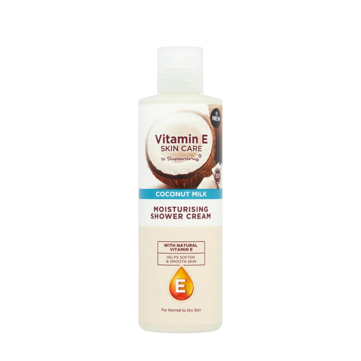 Superdrug Vitamin E & Coconut Body Wash 250ml