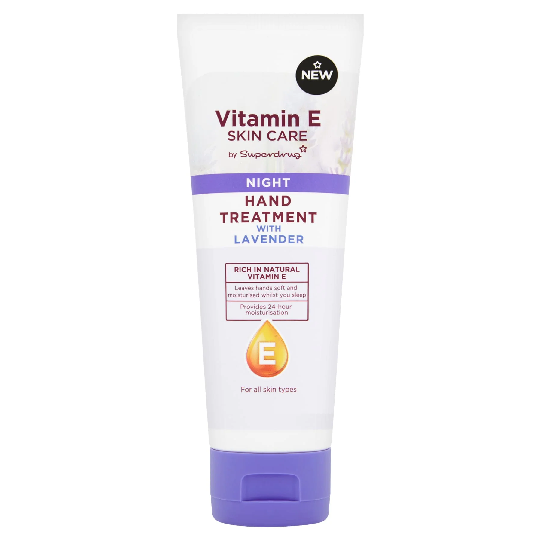 Superdrug Vitamin E Lavender Hand Cream 75ml