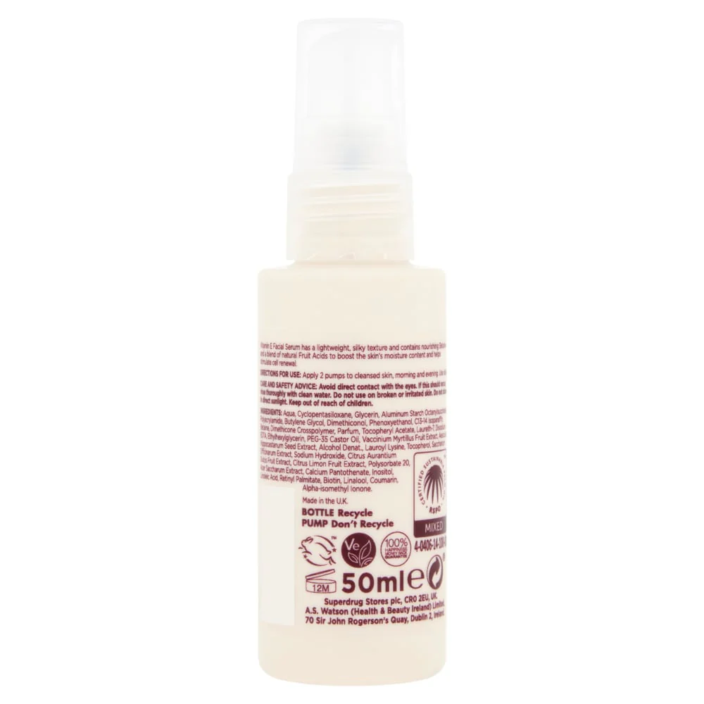 Superdrug Vitamin E Serum 50ml