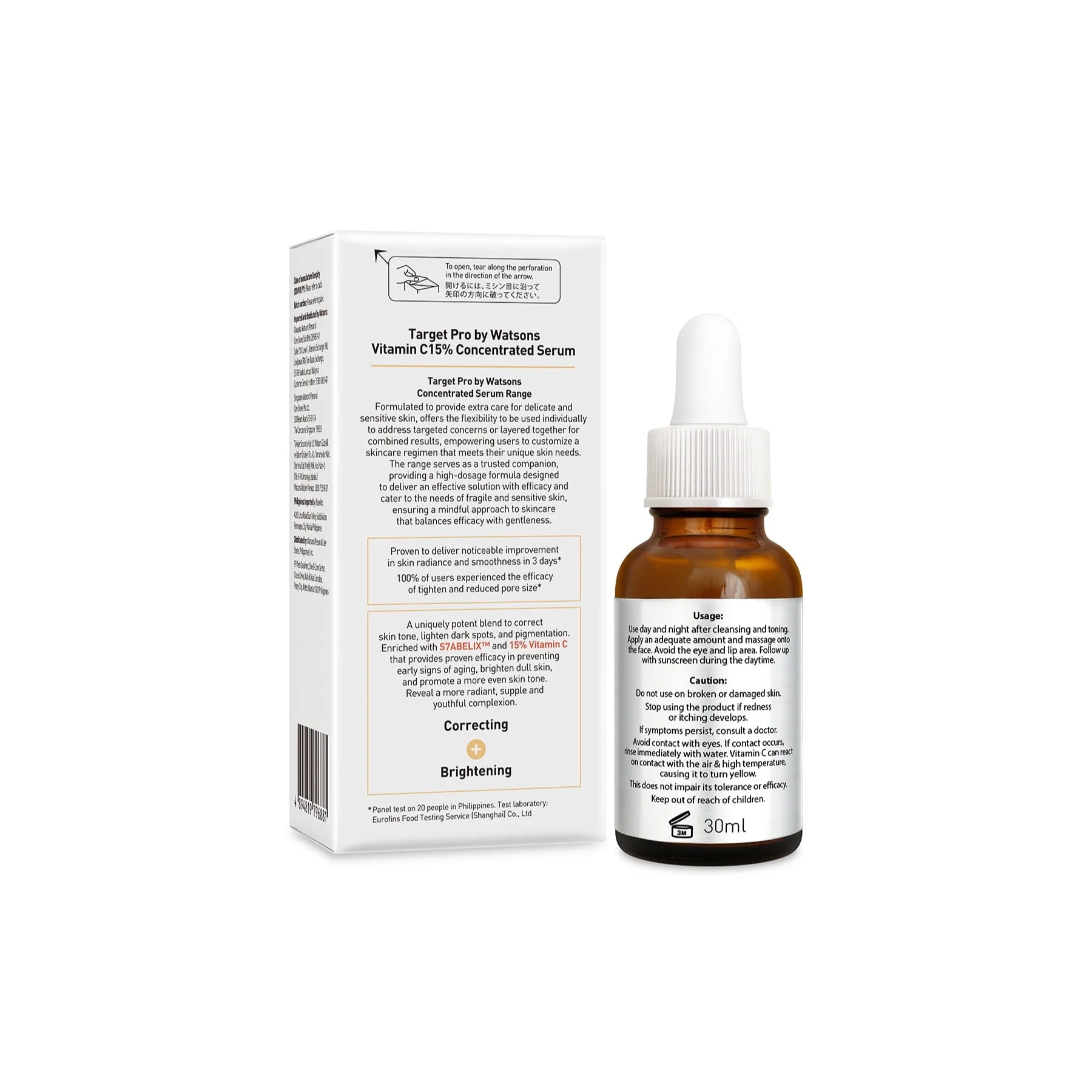 Target Pro by Watsons Vitamin C15% Concentrated Serum 30ml - Image 2
