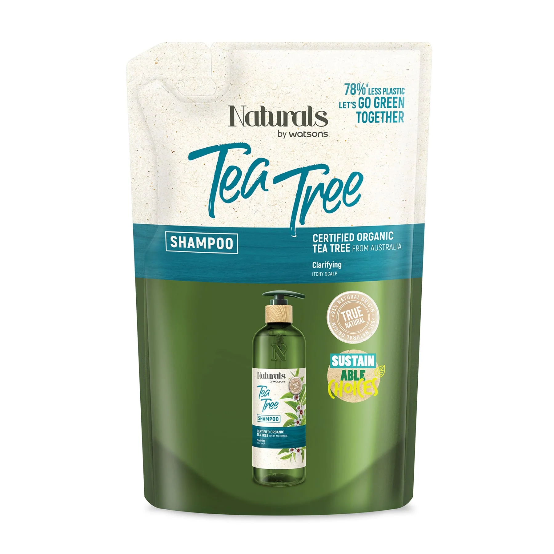 Tea Tree Shampoo Refill 450ml