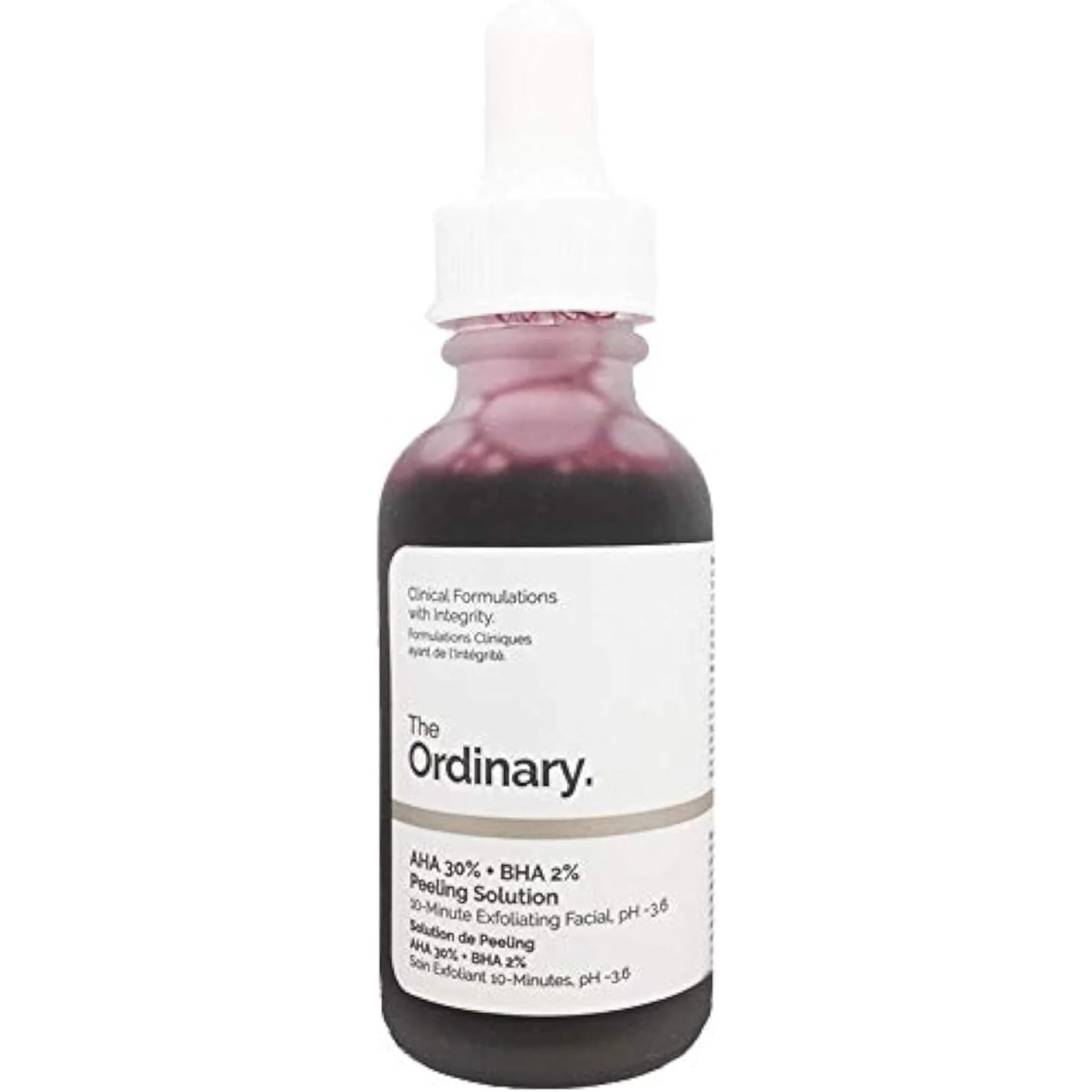 THE ORDINARY Peeling Solution AHA 30% + BHA 2%, White 30 ml