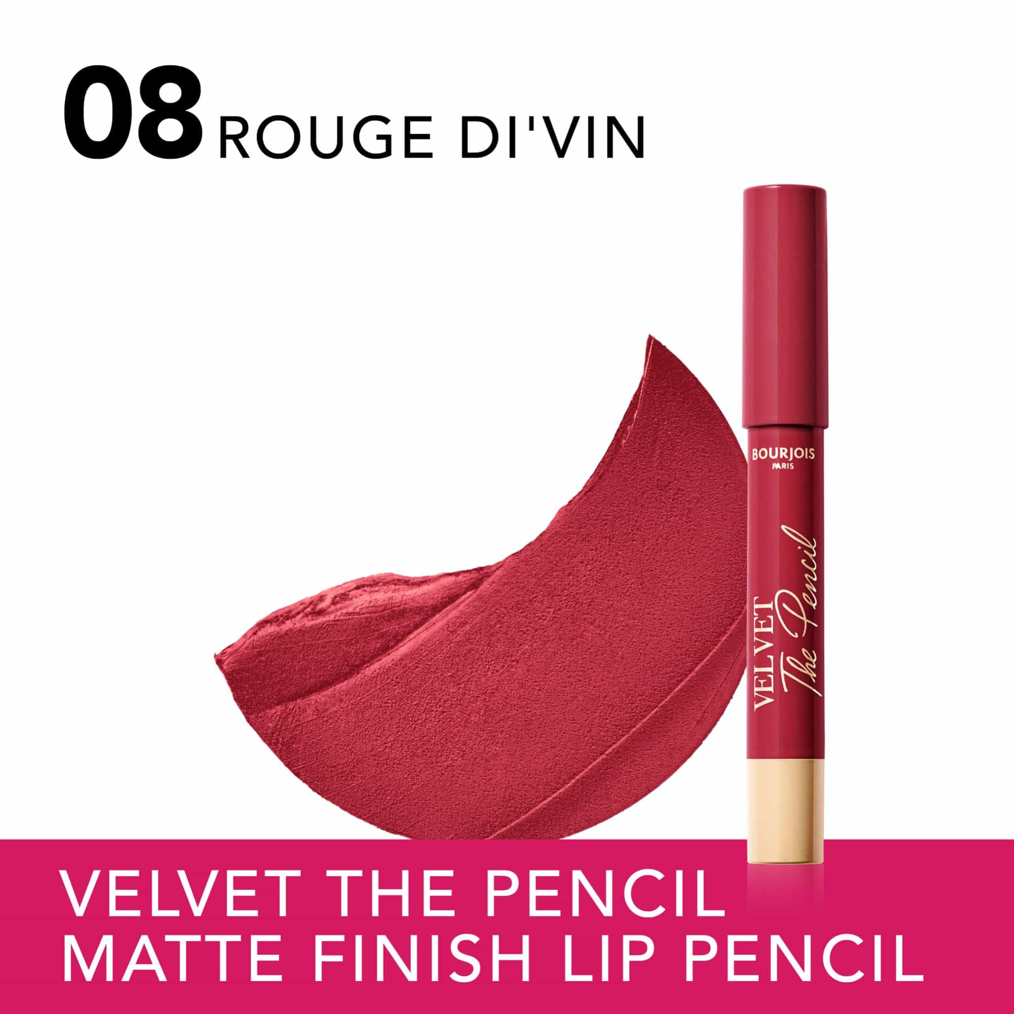 Velvet The Pencil Matte Finish Lipliner 1.8g - Image 7