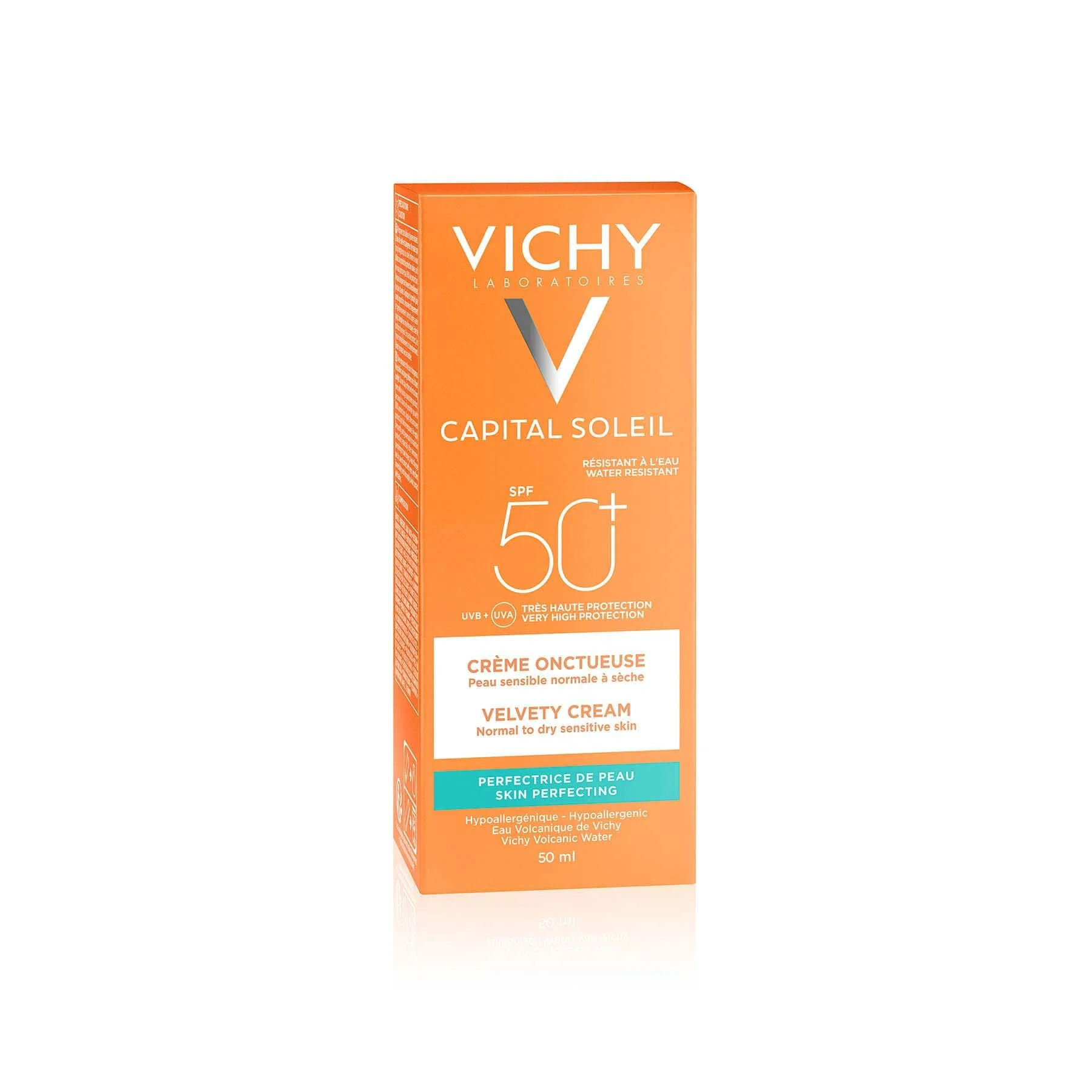 Vichy Capital Soleil Velvety Protective Cream Spf50+ 50ml - Image 2