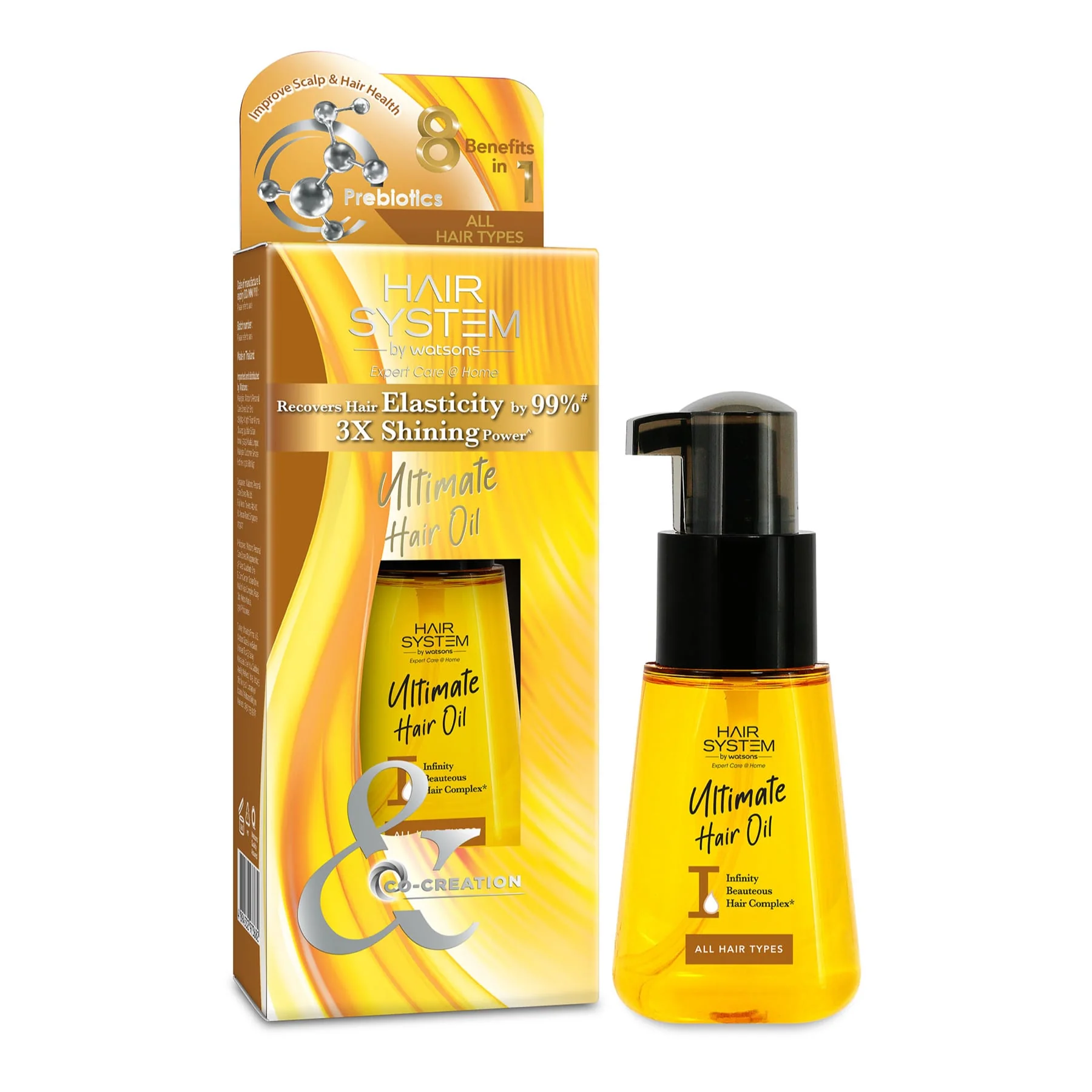 Watsons Hair Systems by Watsons Ultimate Hair Oil for Normal Hair 70ml