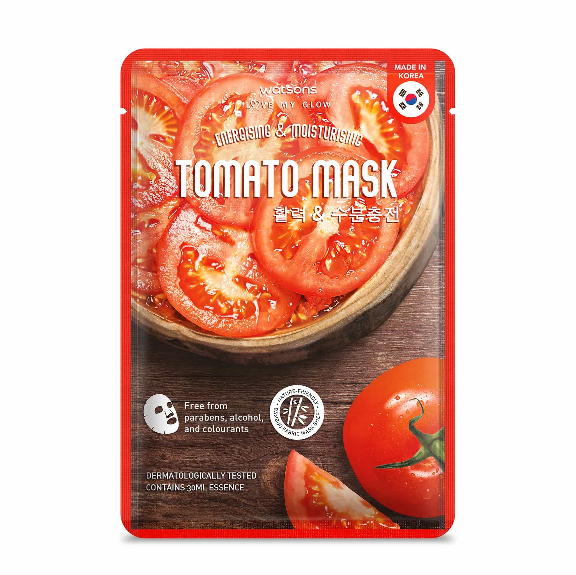 Watsons Love My Glow Energising Sheet Mask Tomato - Image 3