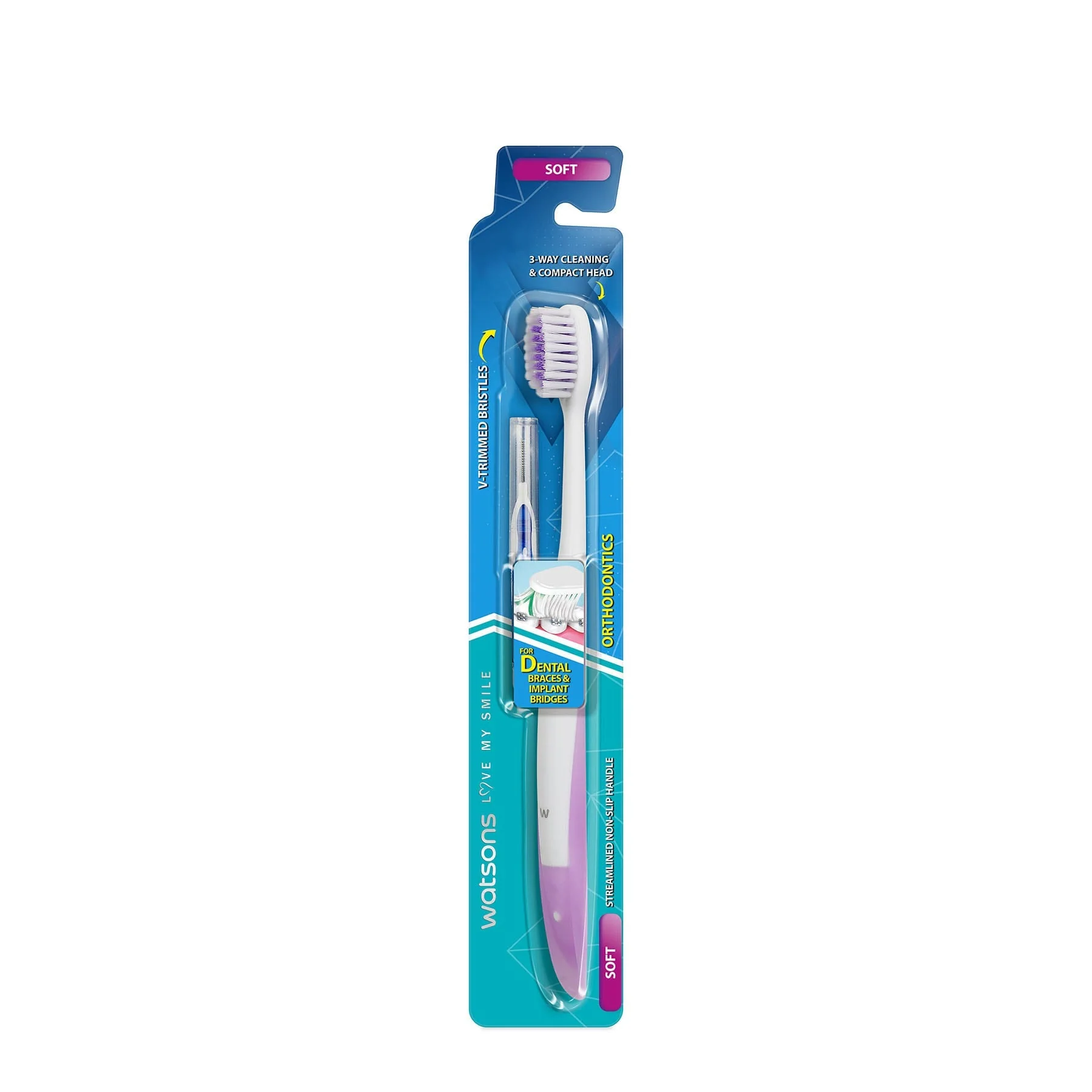 Watsons Orthodontics Toothbrush Kit