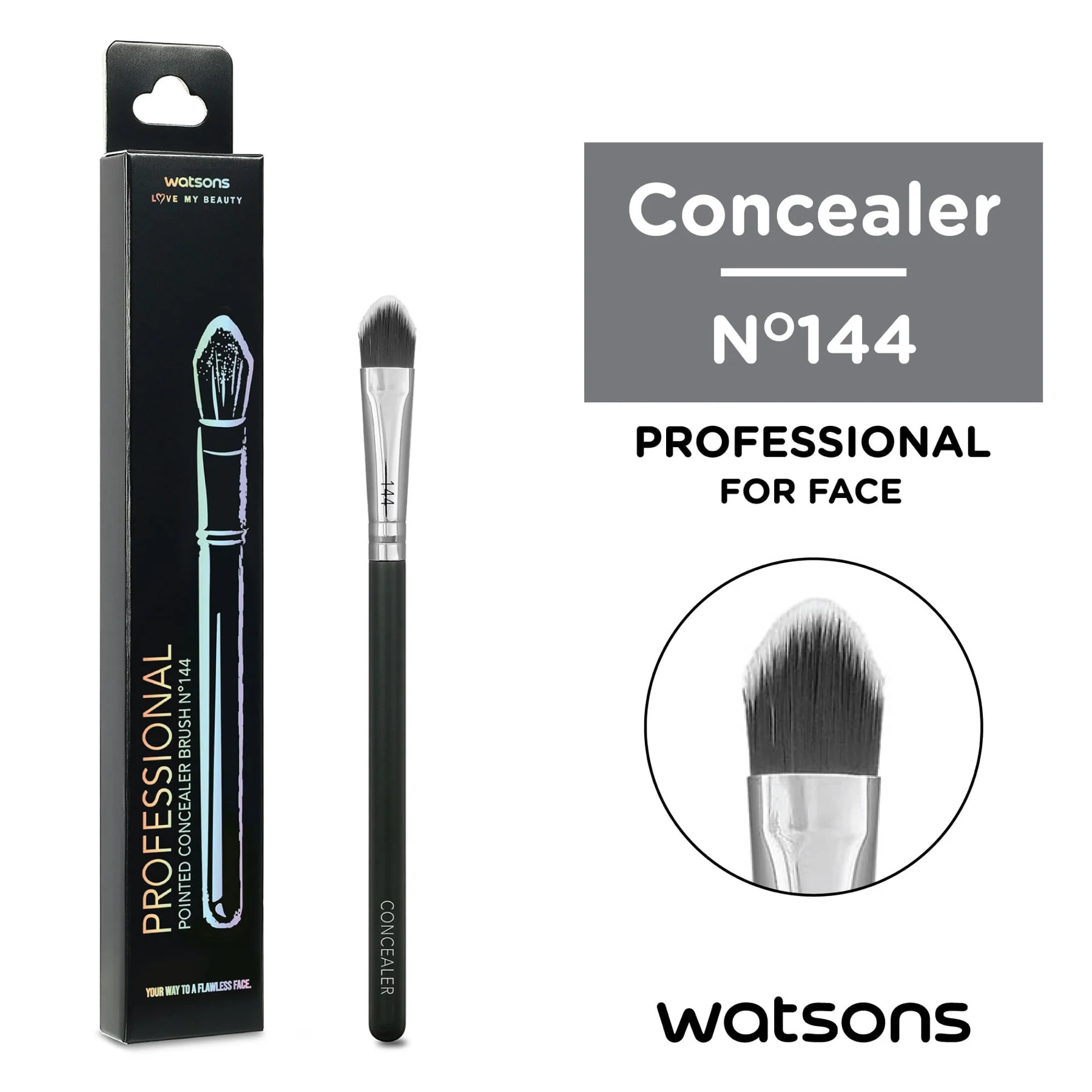Watsons Professional N°144 Pointed Concealer Brush - Image 2