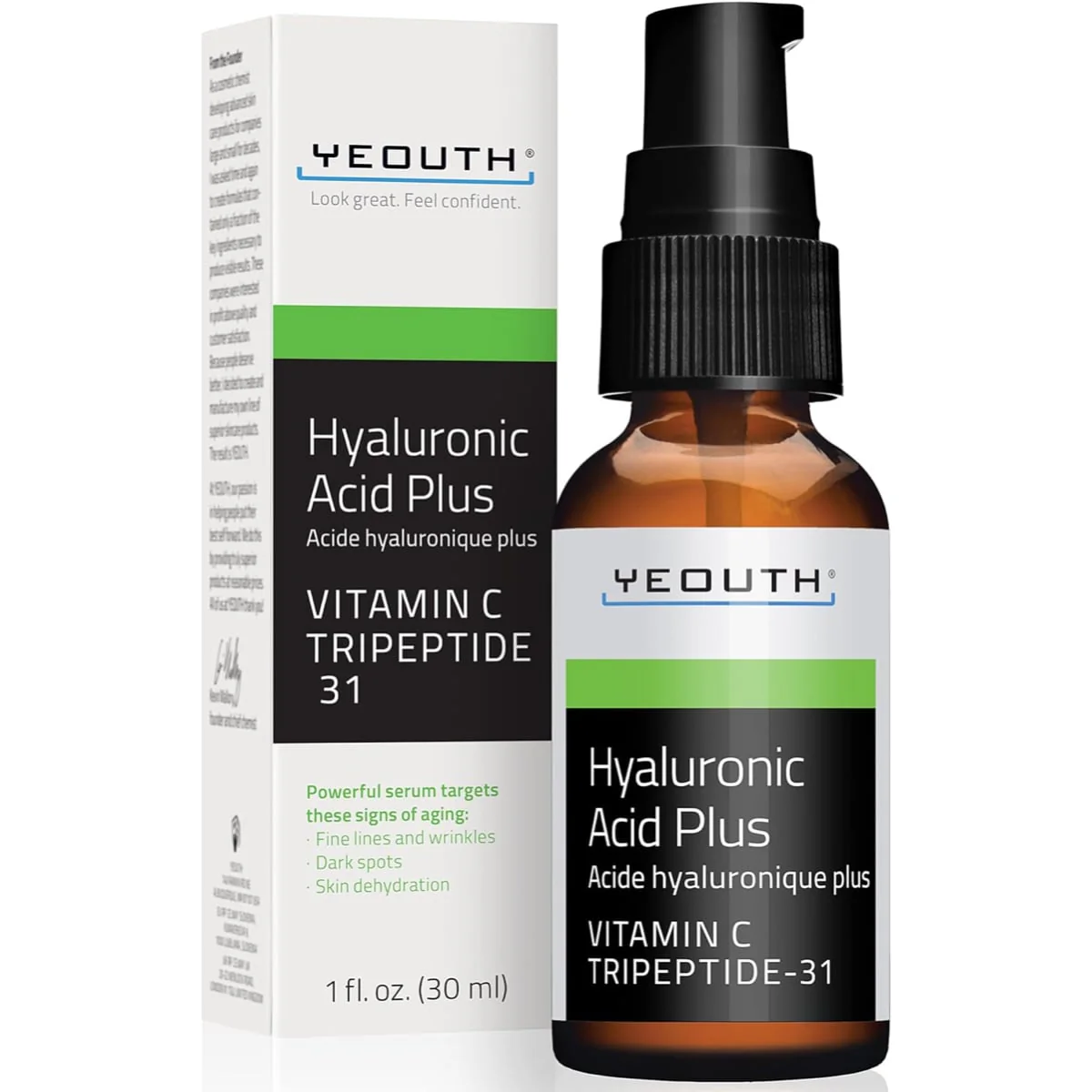 Yeouth Hyaluronic Acid Plus Serum with Vitamin C